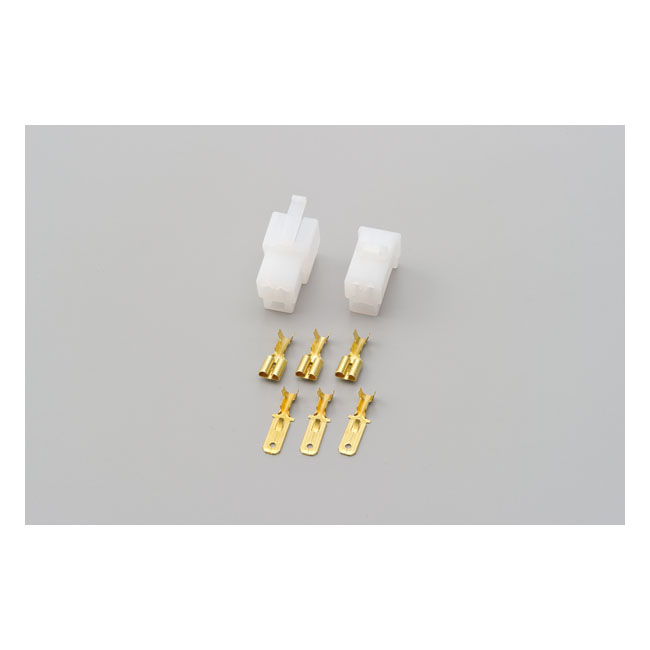 Type 250 connector kit. 3-pin. Reverse lock