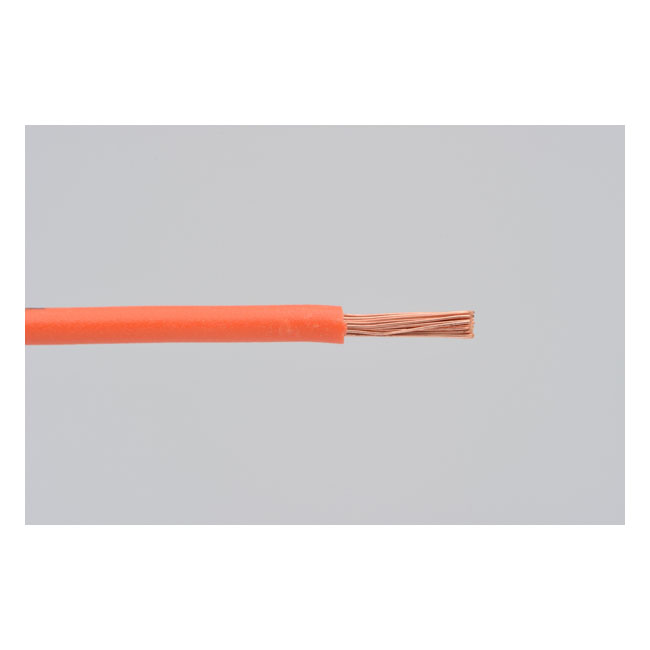 Electrical wire. 2 meter 0.75sq. Orange