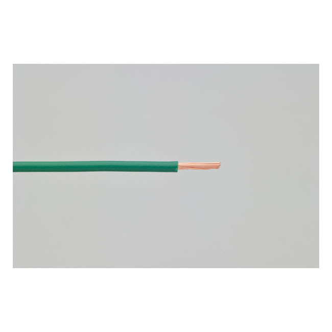 Electrical wire. 1 meter 1.25 sq. mm. Green