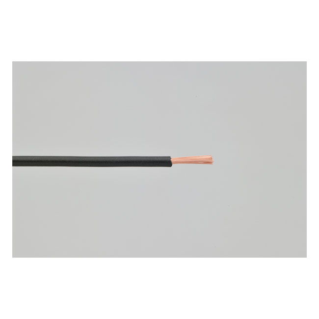 Electrical wire. 1 meter 1.25 sq. mm. Black