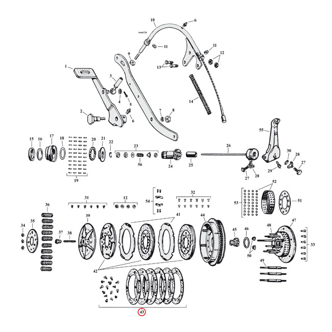 LINING SET, FRICTION DISCS