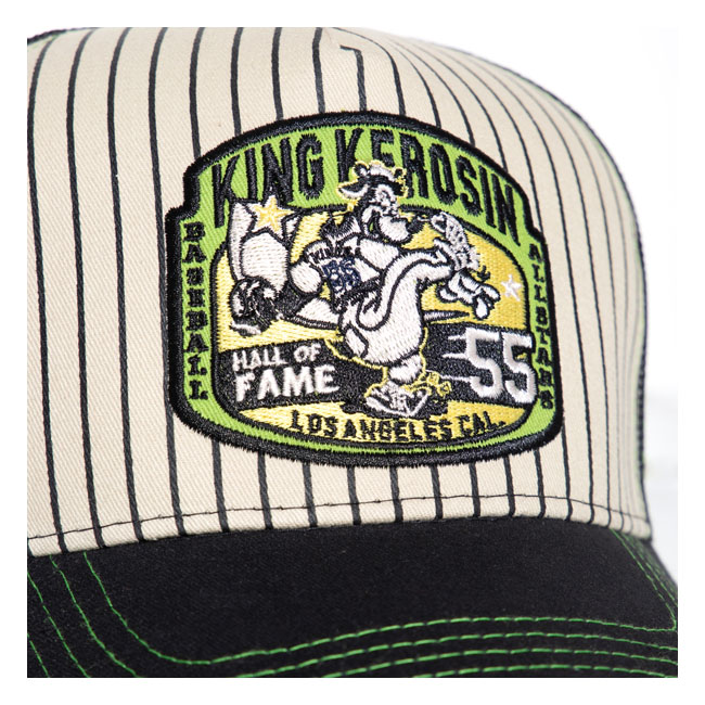 King Kerosin Base Bear trucker cap One size fits most