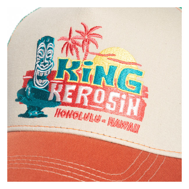 King Kerosin Tiki Surf trucker cap One size fits most