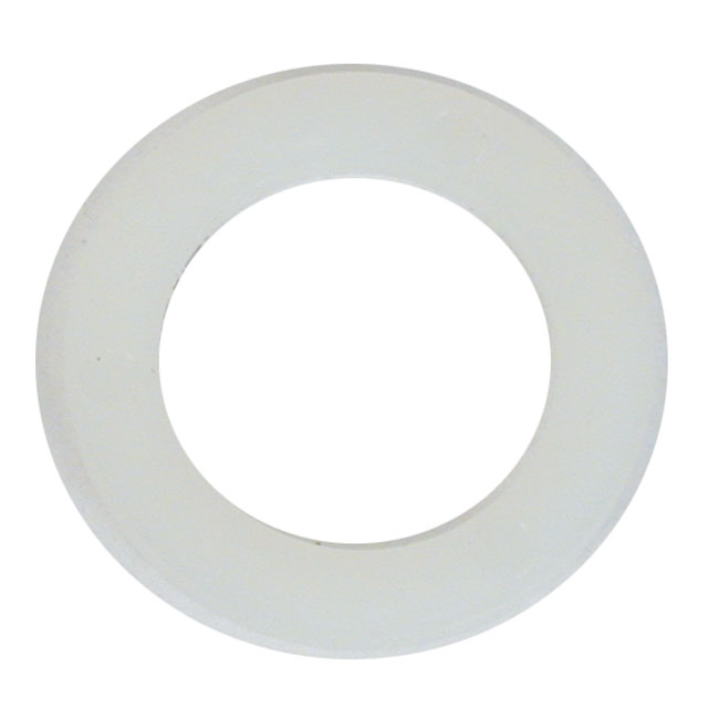 Gardner-Westcott, drain plug seal washer. White nylon