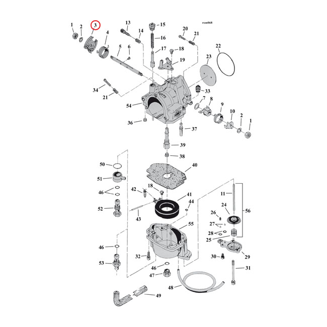 S&S THROTTLE SPOOL