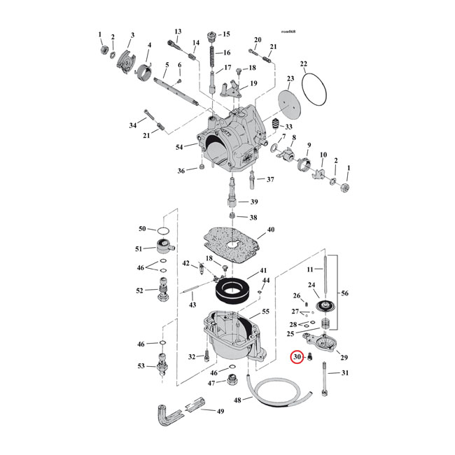 S&S SCREW, ACC PUMP CAP