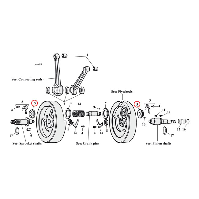 JIMS, crankpin nuts