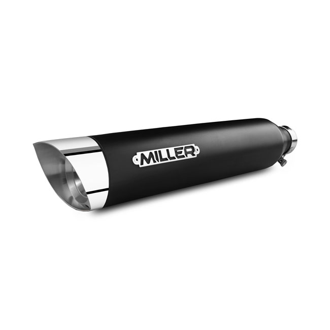 *2 WEEKS EXTRA TRANSIT TIME* Miller, Arizona slip-on mufflers. Euro 3. Matte black