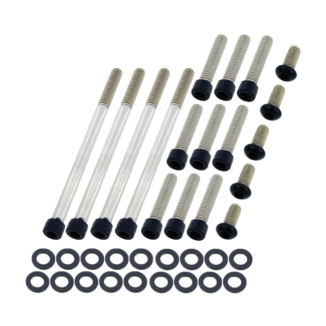 Screws4bikes, bolt kit, primary cover