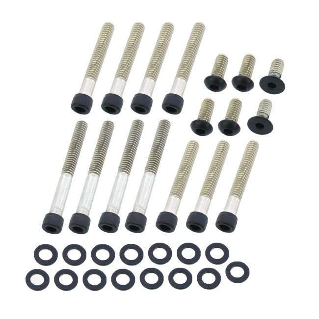 Screws4bikes, bolt kit, primary cover