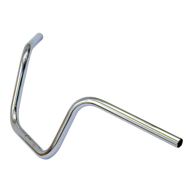 TRW 1" Apehanger handlebar chrome 10" rise ABE