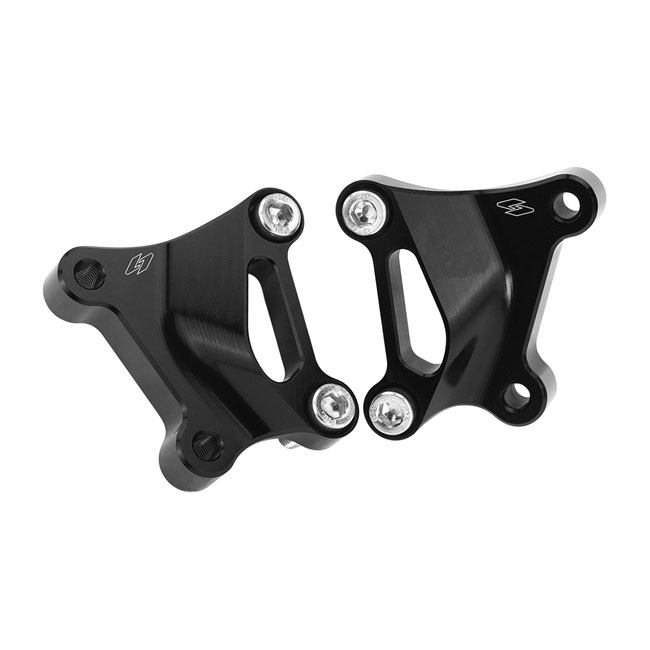 Kraus, 320mm Axial Caliper mount L&R front. Black