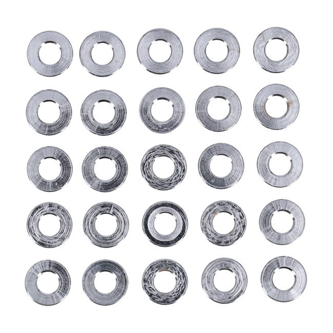 CHROME WASHER -25PACK