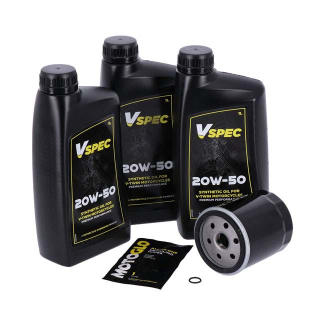 MCS, engine oil service kit. 20W50 Synthetic