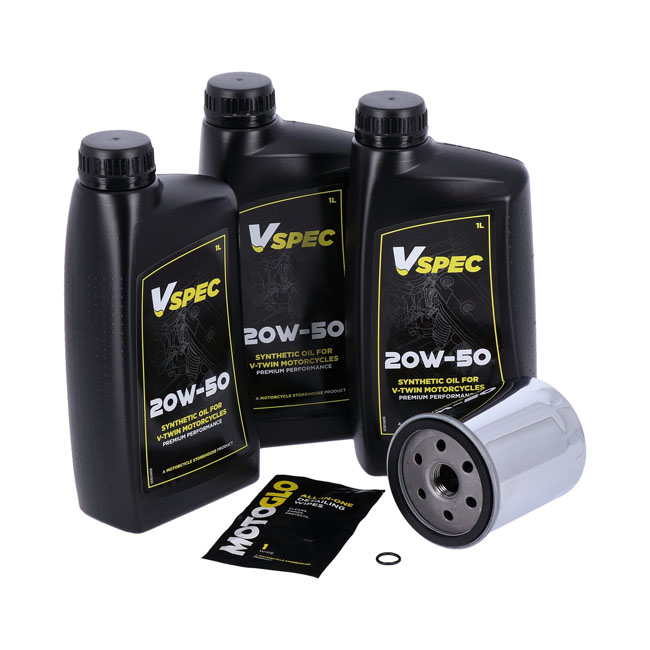 MCS, engine oil service kit. 20W50 Synthetic