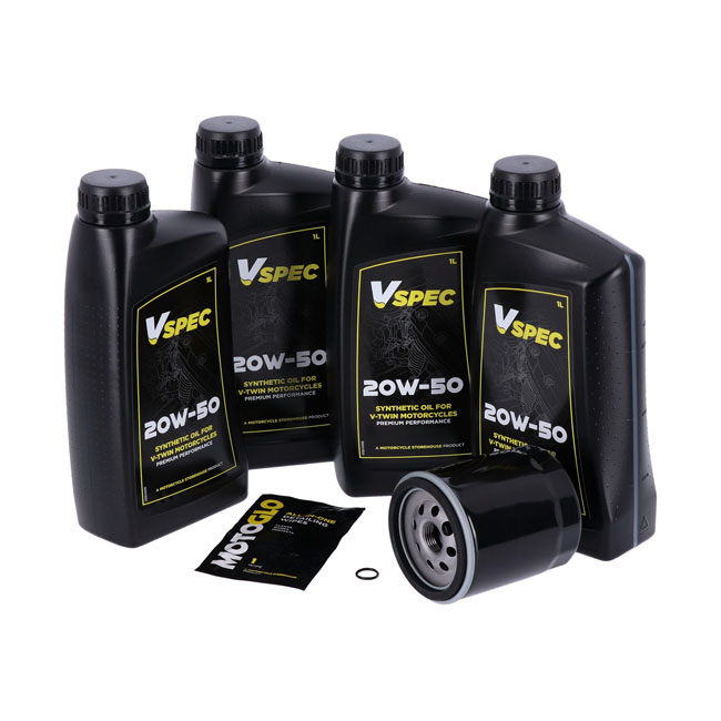 MCS, engine oil service kit. 20W50 Synthetic