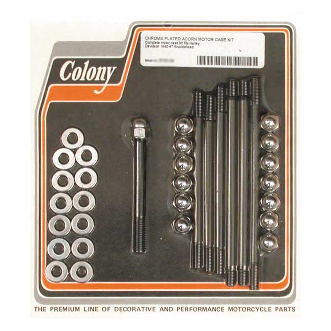 COLONY CRANKCASE BOLT KIT