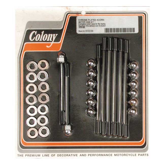 COLONY CRANKCASE BOLT KIT