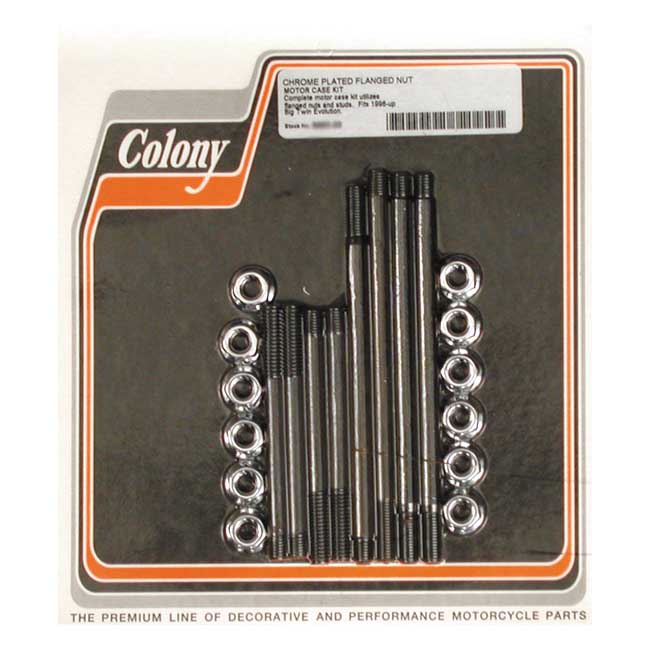 COLONY CRANKCASE BOLT KIT