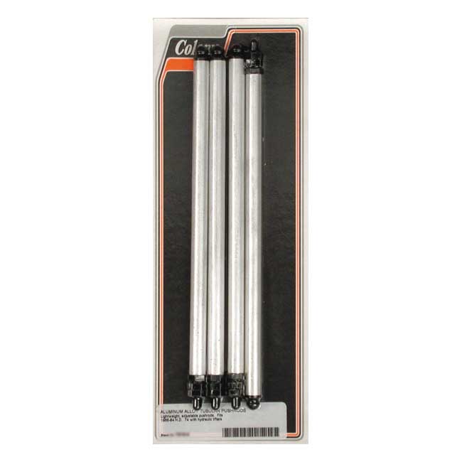 Colony,66-84 Shovel aluminum adj. pushrod set