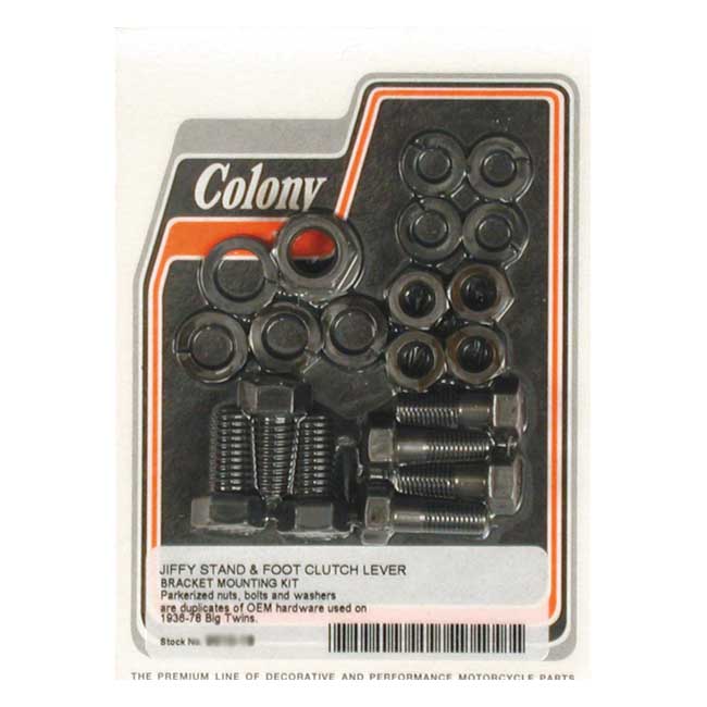 COLONY JIFFY & FOOT CLUTCH MOUNT KIT