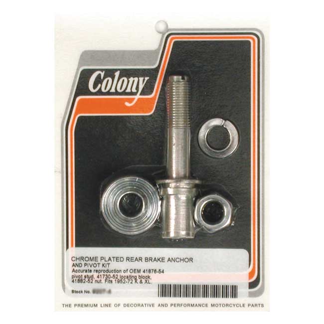 COLONY BRAKE ANCHOR PIVOT BOLT KIT