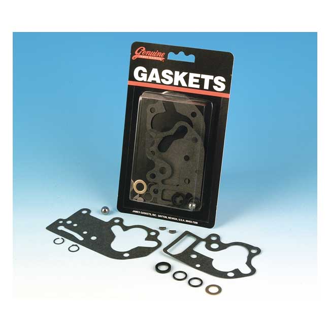 James, oil pump gasket & seal kit. Shovel/Evo B.T.