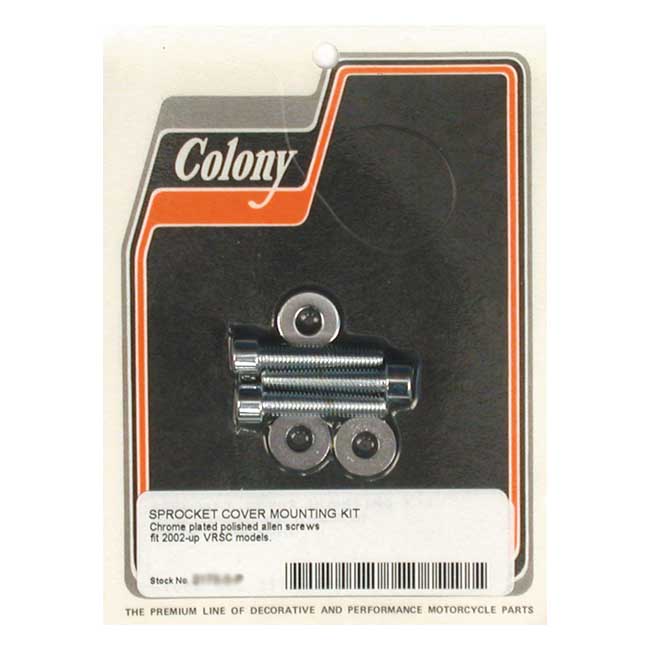 Colony, sprocket cover mount kit