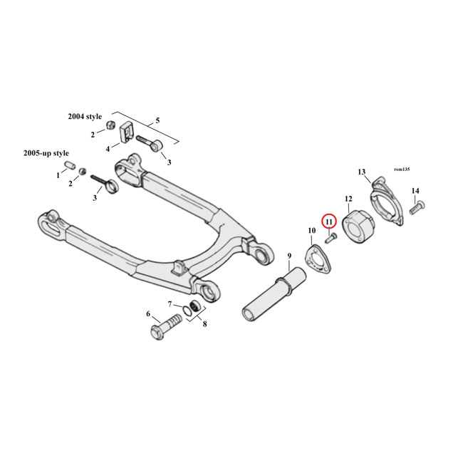 Bolt, torx head