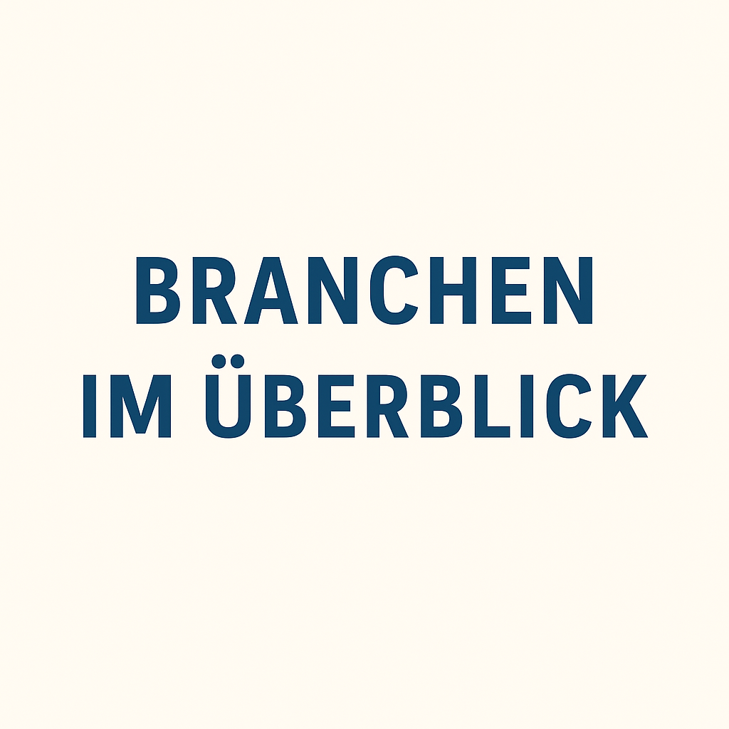 Branchen-Übersicht